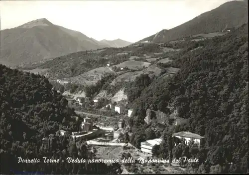 Porretta Terme Porretta Terme Veduta Panoramica Madonnina Pont x / Italien /Italien