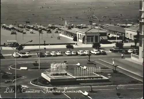 Lido di Camaiore Lido di Camaiore Fontana Luminosa x / Italien /