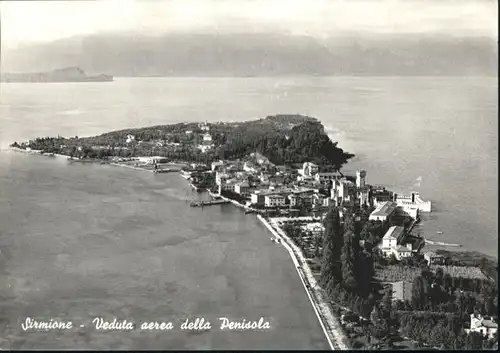 Sirmione Sirmione Veduta Aerea della Penisola x / Italien /Italien