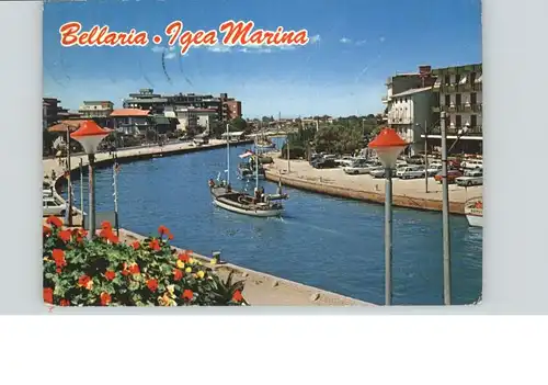 Igea Marina Igea Marina Bellaria Porto Canale Kanal Hafen x / Bellaria Igea Marina /Rimini