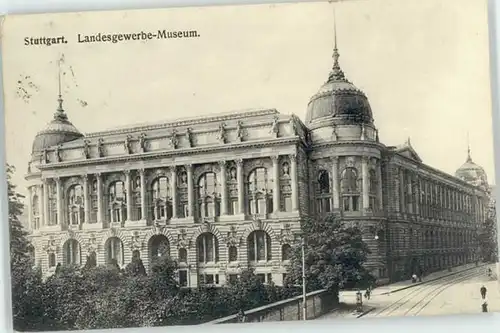 Stuttgart Stuttgart Landesgewerbe Museum x 1914 / Stuttgart /Stuttgart Stadtkreis
