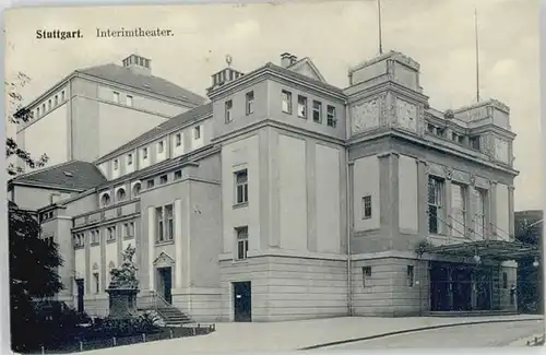 Stuttgart Stuttgart Interimtheater x 1907 / Stuttgart /Stuttgart Stadtkreis