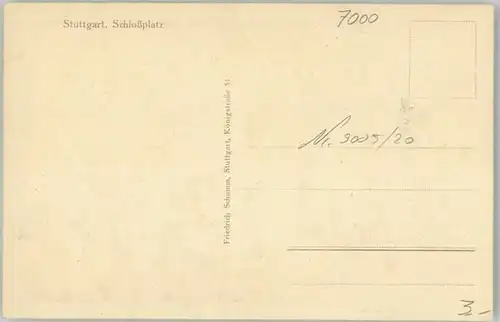 Stuttgart Stuttgart  ungelaufen ca. 1920 / Stuttgart /Stuttgart Stadtkreis