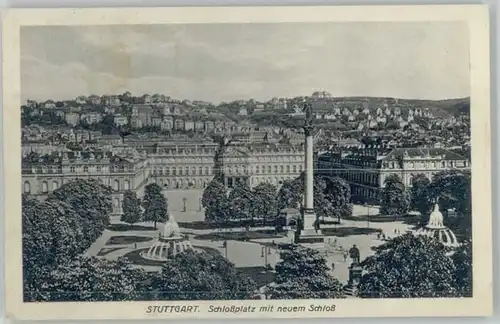 Stuttgart Stuttgart Schlossplatz * 1927 / Stuttgart /Stuttgart Stadtkreis