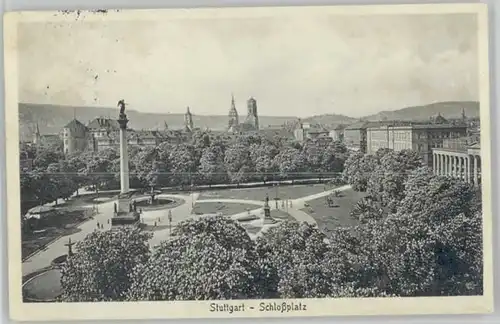 Stuttgart Stuttgart Schlossplatz * 1920 / Stuttgart /Stuttgart Stadtkreis