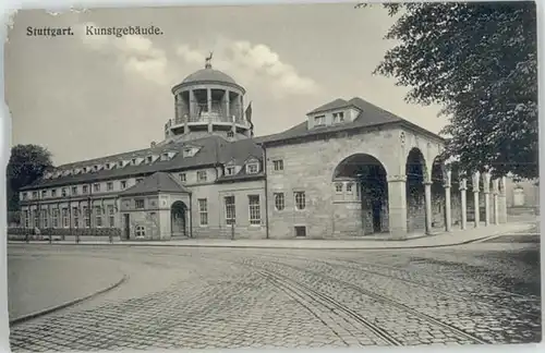 Stuttgart Stuttgart Kunstgebaeude x 1914 / Stuttgart /Stuttgart Stadtkreis