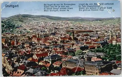 Stuttgart Stuttgart Reim * 1910 / Stuttgart /Stuttgart Stadtkreis