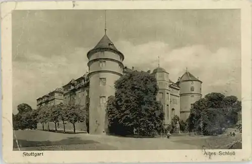 Stuttgart Stuttgart Altes Schloss * 1923 / Stuttgart /Stuttgart Stadtkreis