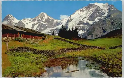 Muerren BE Muerren Eiger Moench Jungfrau * / Muerren /Bz. Interlaken