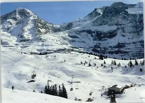 Wengen BE Wengen Lauberhorn Eigergletscher x / Wengen /Bz. Interlaken