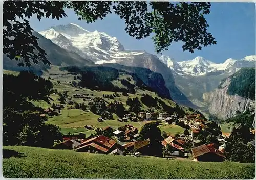 Wengen BE Wengen Jungfrau Breithorn * / Wengen /Bz. Interlaken