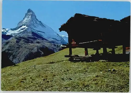 Zermatt VS Zermatt Findeln Matterhorn x / Zermatt /Bz. Visp