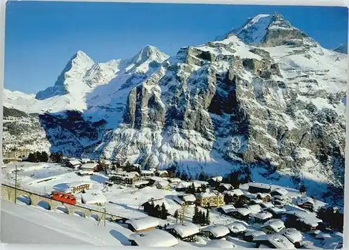 Muerren BE Muerren Eiger Moench Jungfrau x / Muerren /Bz. Interlaken