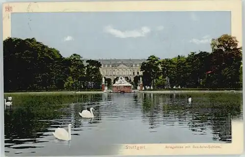 Stuttgart Stuttgart Anlagensee Residenz Schloss  x / Stuttgart /Stuttgart Stadtkreis