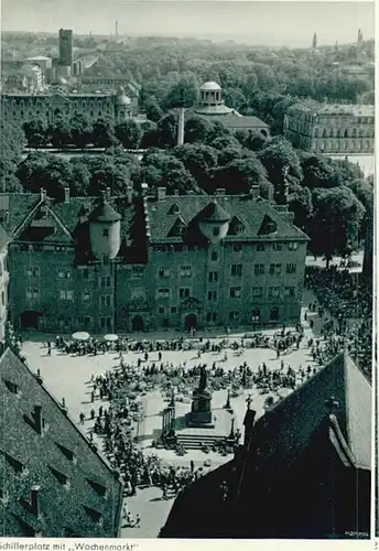 Stuttgart Stuttgart Schillerplatz * / Stuttgart /Stuttgart Stadtkreis