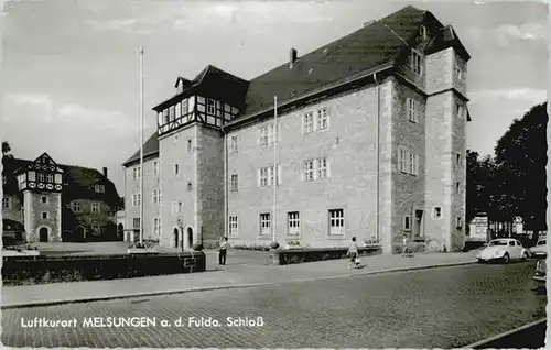 Melsungen Fulda Melsungen Schloss x / Melsungen /Schwalm-Eder-Kreis LKR