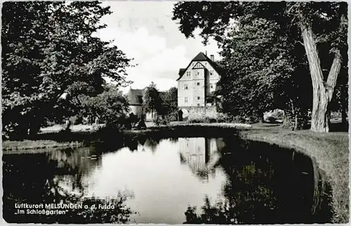 Melsungen Fulda Melsungen Schlossgarten x / Melsungen /Schwalm-Eder-Kreis LKR