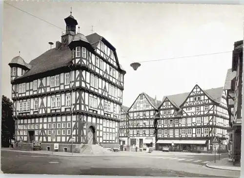 Melsungen Fulda Melsungen Markt Rathaus * / Melsungen /Schwalm-Eder-Kreis LKR