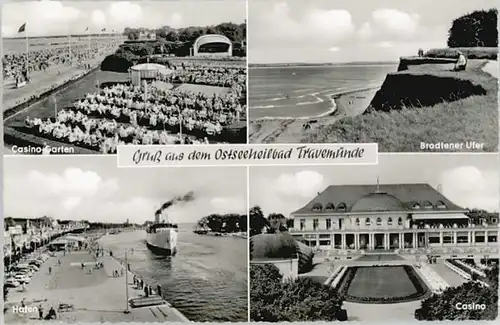 Travemuende Ostseebad Travemuende Brodtener Ufer Casino Garten x / Luebeck /Luebeck Stadtkreis