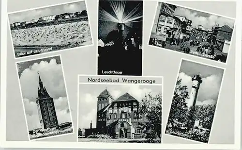 Wangerooge Nordseebad Wangerooge Zedeliusstrasse Leuchtturm * / Wangerooge /Friesland LKR