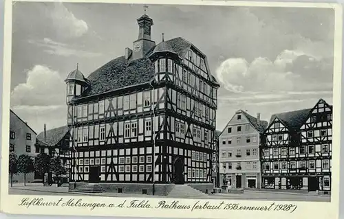 Melsungen Fulda Melsungen Rathaus x / Melsungen /Schwalm-Eder-Kreis LKR