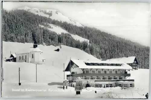 Baad Mittelberg Kleinwalsertal Baad Kleinwalsertal Schule Walmendiger Horn * / Mittelberg /