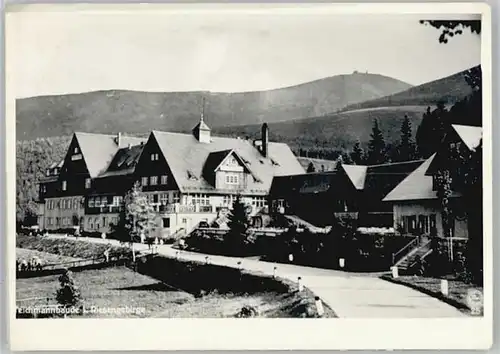 Brueckenberg Riesengebirge Berghotel Teichmannbaude / Tschechische Republik /
