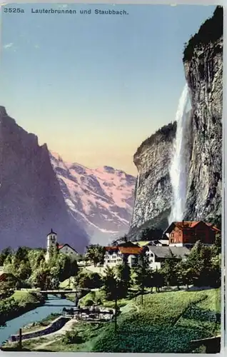 Lauterbrunnen BE Lauterbrunnen Staubbach * / Lauterbrunnen /Bz. Interlaken