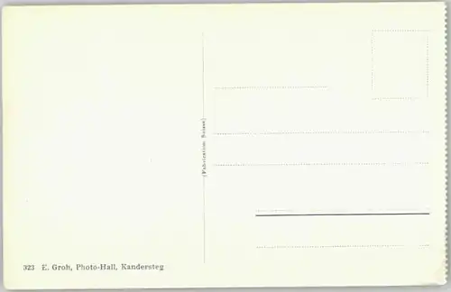Kandersteg BE Kandersteg Klus Kanderfall * / Kandersteg /Bz. Frutigen