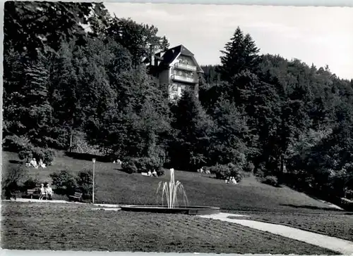 Bad Berneck Bad Berneck Kuranlage Cafe Wallenrode * / Bad Berneck Fichtelgebirge /Bayreuth LKR