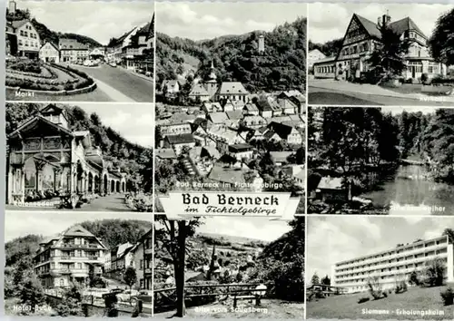 Bad Berneck Bad Berneck Hotel Bube Siemens Erholungsheim * / Bad Berneck Fichtelgebirge /Bayreuth LKR