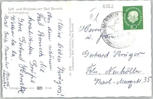 Bad Berneck Bad Berneck  x / Bad Berneck Fichtelgebirge /Bayreuth LKR