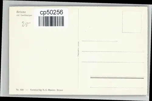 Brienz BE Brienz Hasligergen * / Brienz /Bz. Interlaken