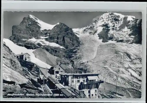 Jungfrau BE Jungfrau Station Eigergletscher * / Jungfrau /Rg. Finsteraarhorn