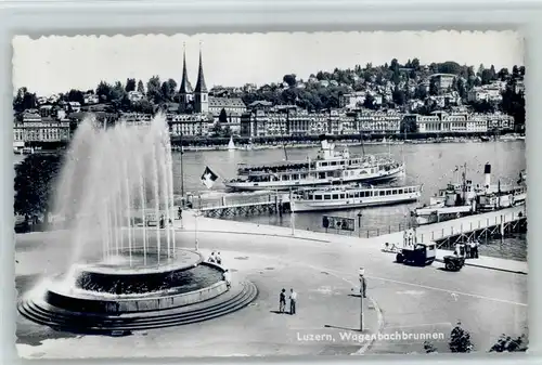 Luzern LU Luzern Wagenbachbrunnen x / Luzern /Bz. Luzern City