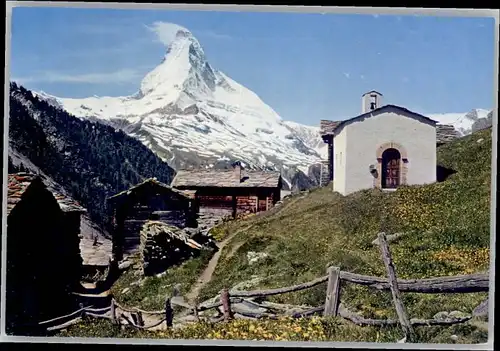 Zermatt VS Zermatt Findeln Matterhorn x / Zermatt /Bz. Visp