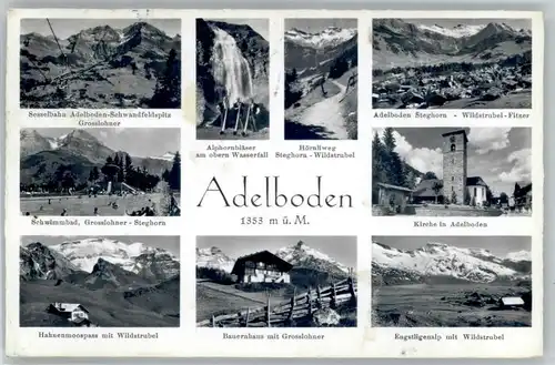 Adelboden Adelboden Steghorn Wildstrubel Grosslohner x / Adelboden /Bz. Frutigen