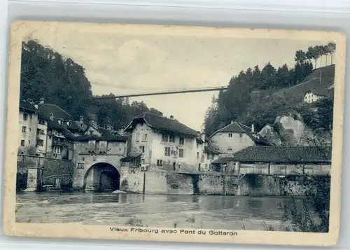 Fribourg FR Fribourg Pont du Gotteron * / Fribourg FR /Bz. La Sarine