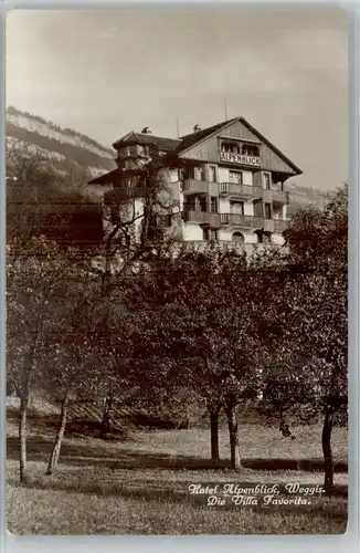 Weggis LU Weggis Hotel Alpenblick * / Weggis /Bz. Luzern