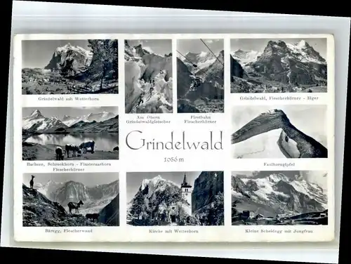 Grindelwald Grindelwald Wetterhorn Bachsee Kleine Scheidegg x / Grindelwald /Bz. Interlaken