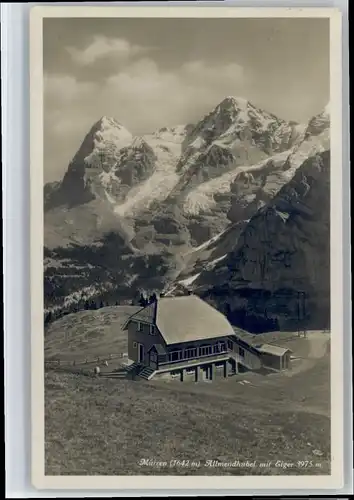 Muerren BE Muerren Allmendhubel x / Muerren /Bz. Interlaken