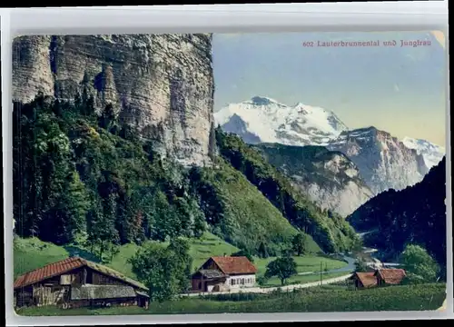 Lauterbrunnen BE Lauterbrunnen Jungfrau x / Lauterbrunnen /Bz. Interlaken