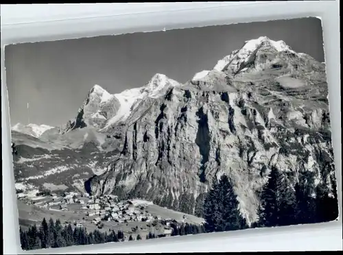 Muerren BE Muerren Eiger Moench Jungfrau * / Muerren /Bz. Interlaken