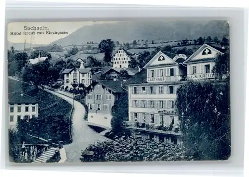 Sachseln OW Sachseln Hotel Kreuz Kirchgasse x / Sachseln /Bz. Obwalden