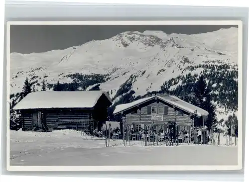 Klosters GR Klosters Skihuette x / Klosters /Bz. Praettigau-Davos