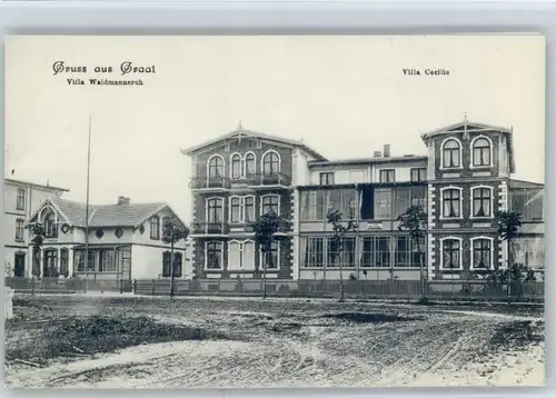 Graal-Mueritz Ostseebad Graal Villa Waidmannsruh Villa Cecilie * / Seeheilbad Graal-Mueritz /Bad Doberan LKR