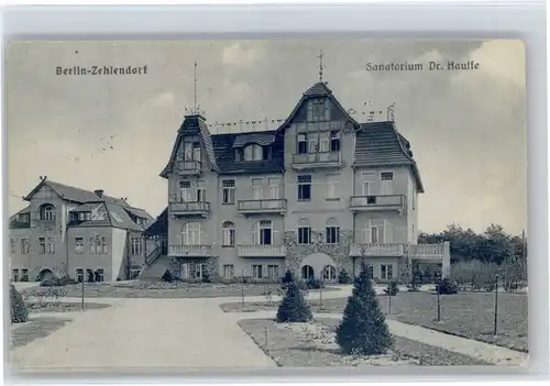 Zehlendorf Berlin Zehlendorf Berlin Sanatorium Dr. Hauffe x / Berlin /Berlin Stadtkreis