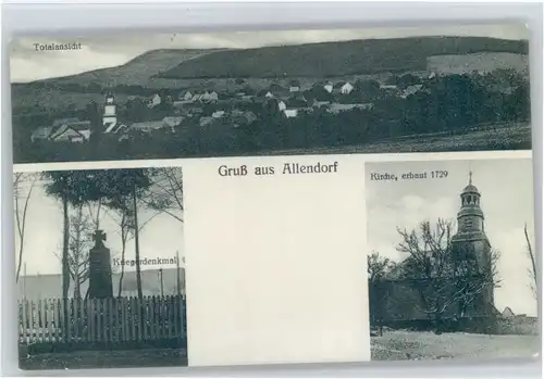 Allendorf Bad Sooden Kirche * / Bad Soden am Taunus /Main-Taunus-Kreis LKR