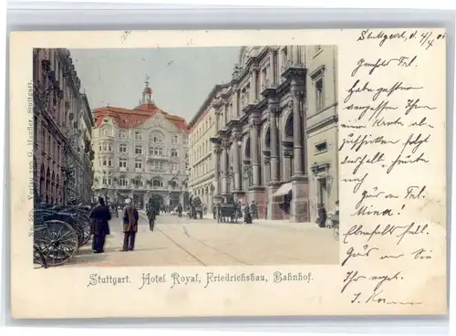 Stuttgart Stuttgart Hotel Royal Friedrichsbau Bahnhof x / Stuttgart /Stuttgart Stadtkreis