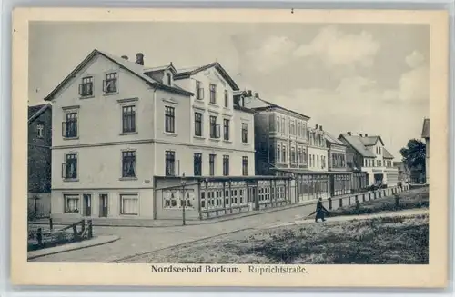 Borkum Nordseebad Borkum Ruprichtstrasse * / Borkum /Leer LKR